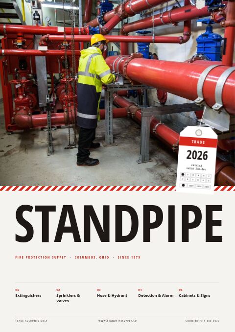 Fire Protection Premium — プレミアムカタログテンプレート