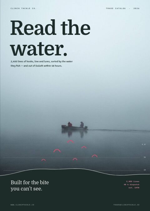 Fishing Premium — Cover · poster page