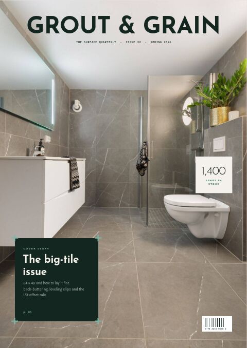 Flooring & Tile Premium — Cover · magazine page