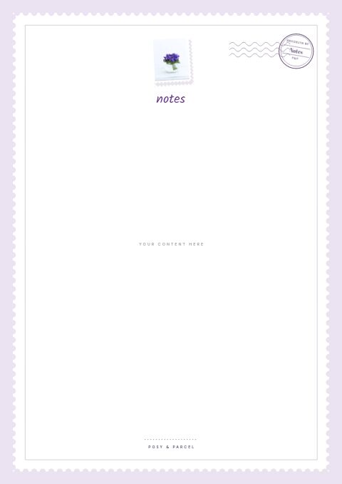 Flowers & Gifts Premium — Framed Blank page