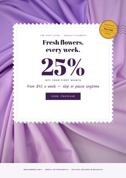 Flowers & Gifts Premium — Promo / Sale page