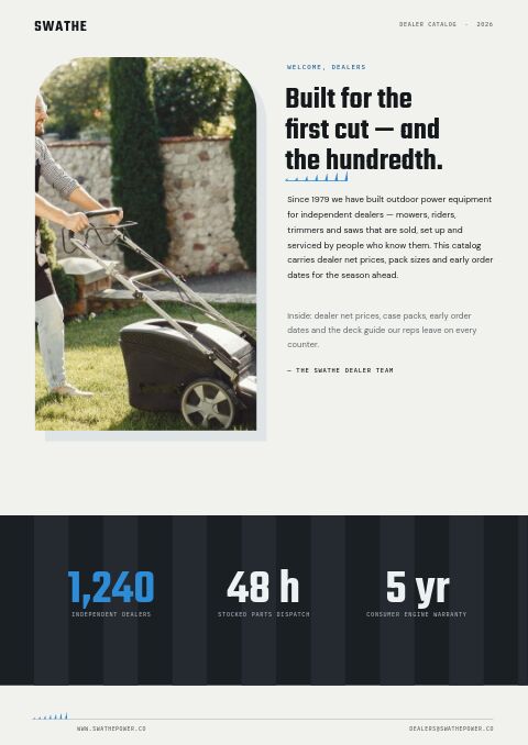 Garden Equipment Premium — Welcome / About page