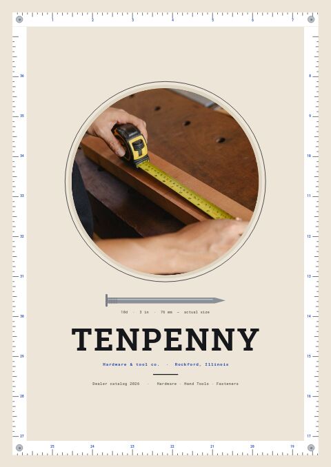 Hardware & Tools Premium — Cover · framed page