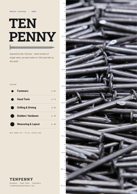 Hardware & Tools Premium — Cover · split page