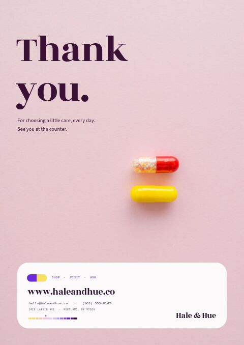 Health & Beauty Premium — Back Cover page