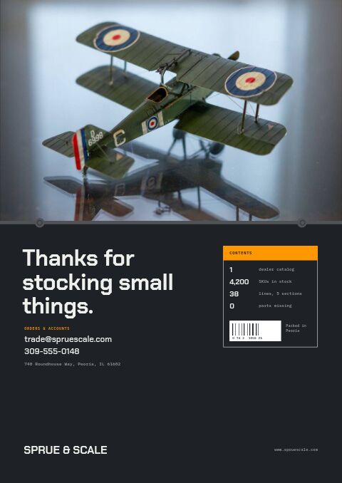 Hobby & Collectibles Premium — Back Cover page