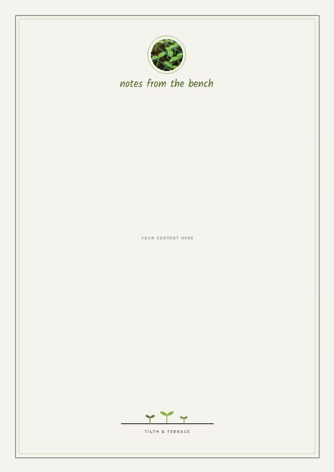 Home & Garden Premium — Framed Blank page