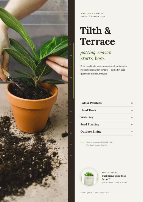 Home & Garden Premium — Cover · split page
