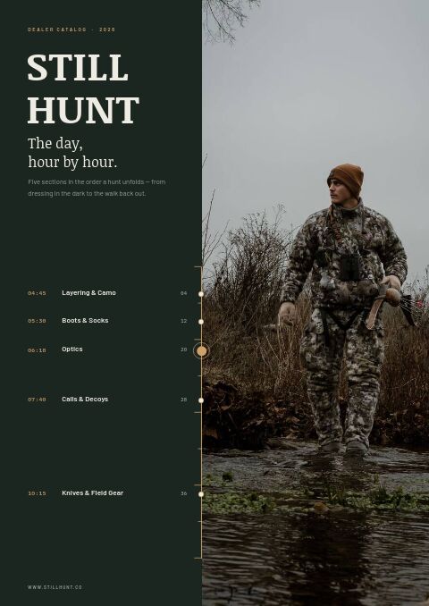 Hunting Premium — Cover · split page