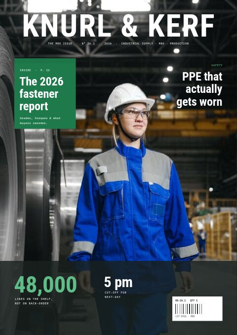 Industrial Supplies Premium — Cover · magazine page