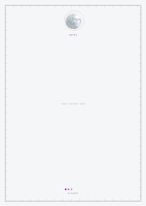 Laboratory Equipment Premium — Framed Blank page