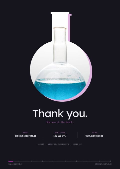 Laboratory Equipment Premium — Back Cover page