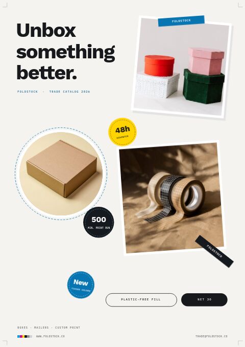 Packaging Premium — Cover · sticker page