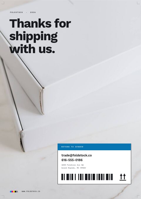 Packaging Premium — Back Cover page