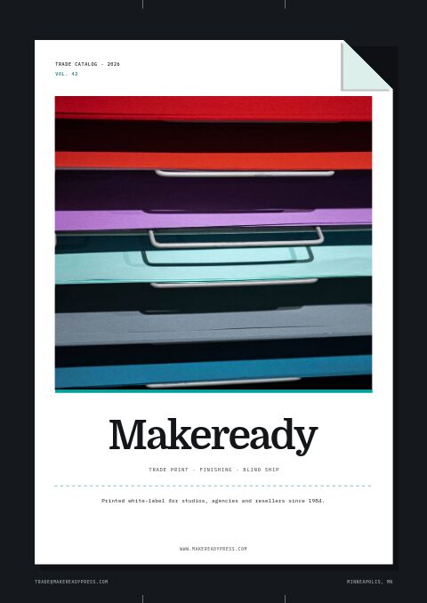 Printing Services Premium — Cover · framed page