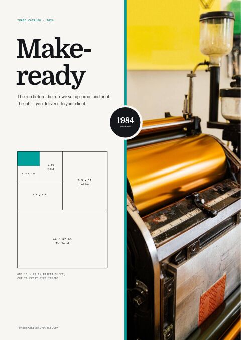Printing Services Premium — Cover · split page