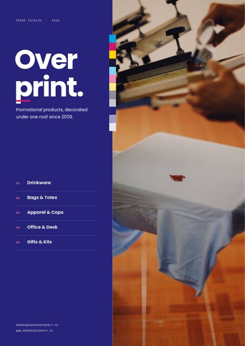 Promotional Products Premium — Cover · split page