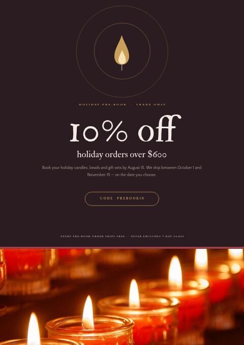 Religious Products Premium — Promo / Sale page