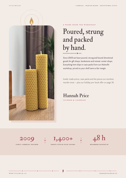 Religious Products Premium — Welcome / About page