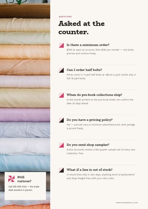 Sewing & Quilting Premium — FAQ page