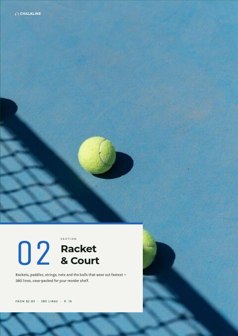 Sports & Outdoors Premium — Collection Divider page