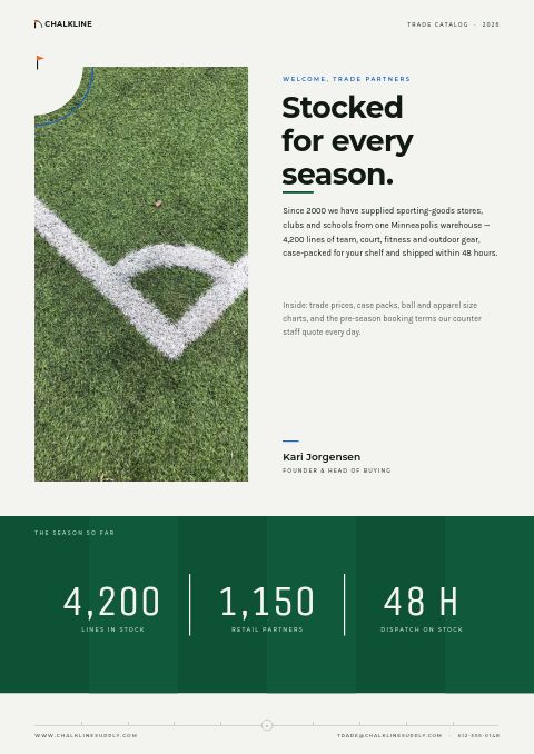 Sports & Outdoors Premium — Welcome / About page