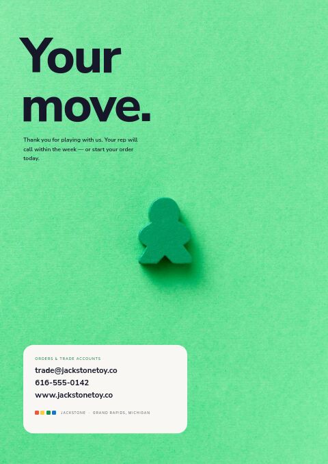 Toys & Games Premium — Back Cover page