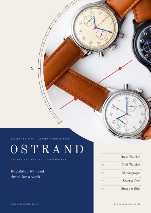 Watches Premium — プレミアムカタログテンプレート