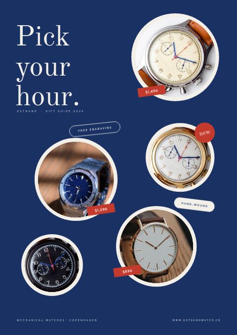 Watches Premium — Cover · sticker page