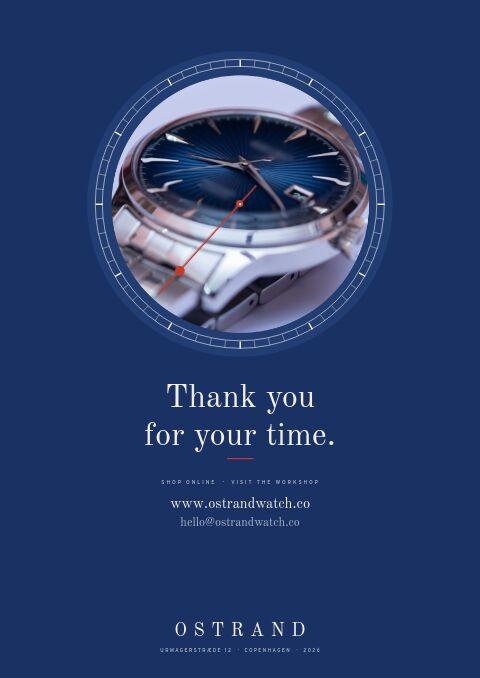 Watches Premium — Back Cover page