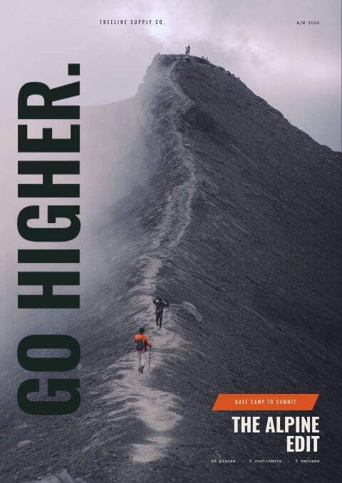 Outdoor & Adventure — Cover · poster page