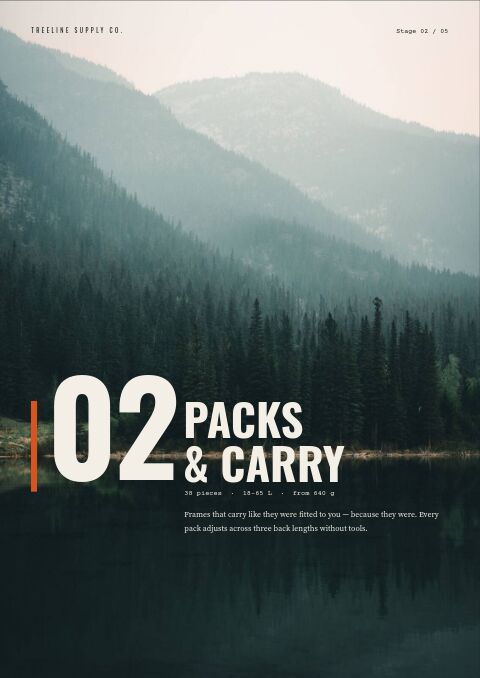 Outdoor & Adventure — Collection Divider page