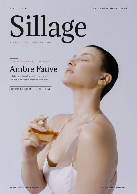 Perfume & Fragrance — Cover · poster page