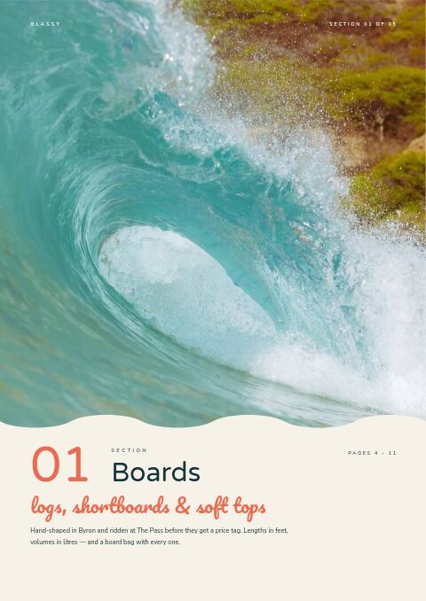 Surf & Beach — Collection Divider page