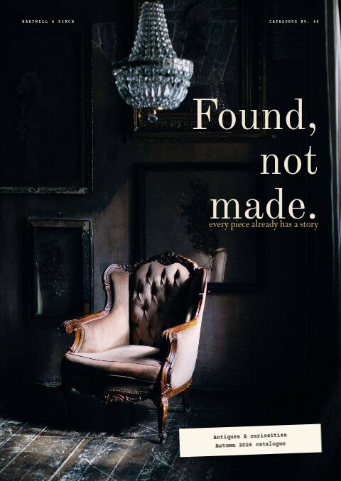 Vintage & Antiques — Cover · poster page