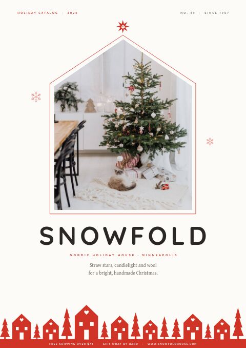Holiday Gifts & Decor — catalog template