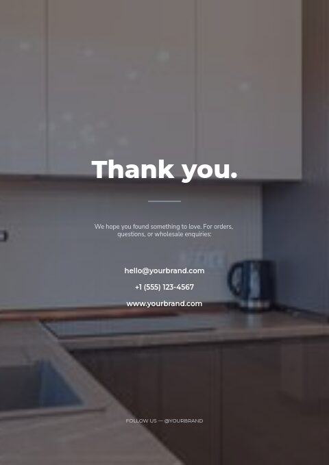 Appliances — Back page page