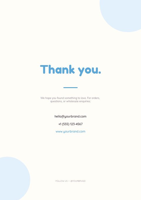 Baby & Kids — Back page page