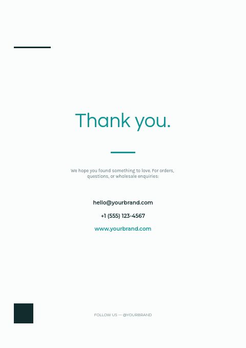 Eyewear — Back page page