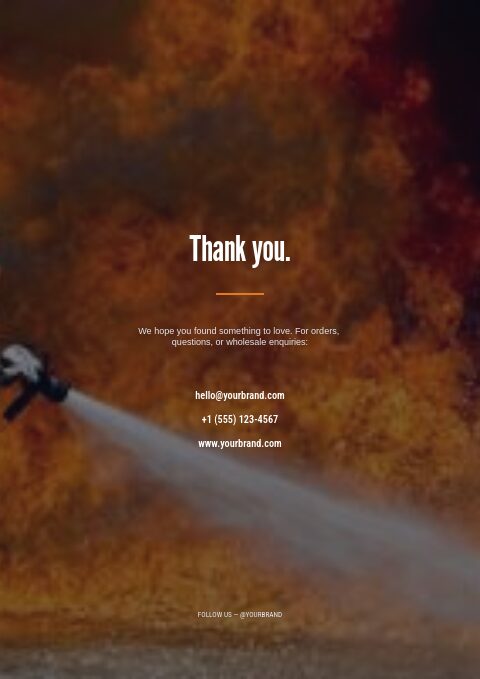 Fire Protection — Back page page