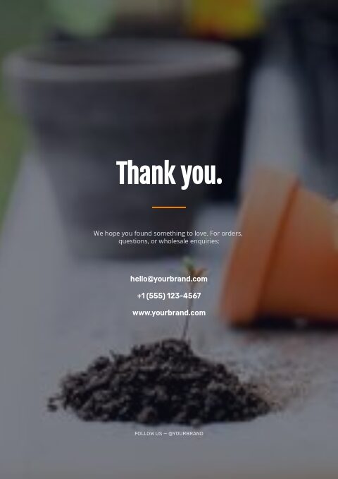 Garden Equipment — Back page page