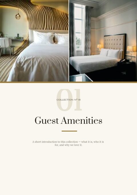 Hotel Supplies — Divider page