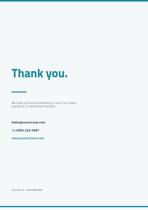 HVAC Supplies — Back page page