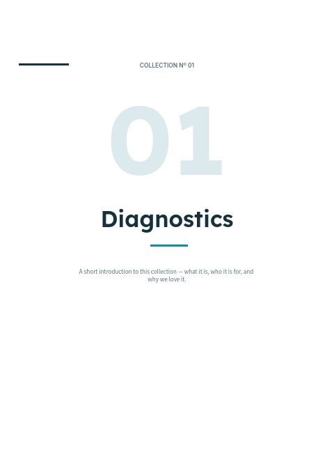 Medical Supplies — Divider page