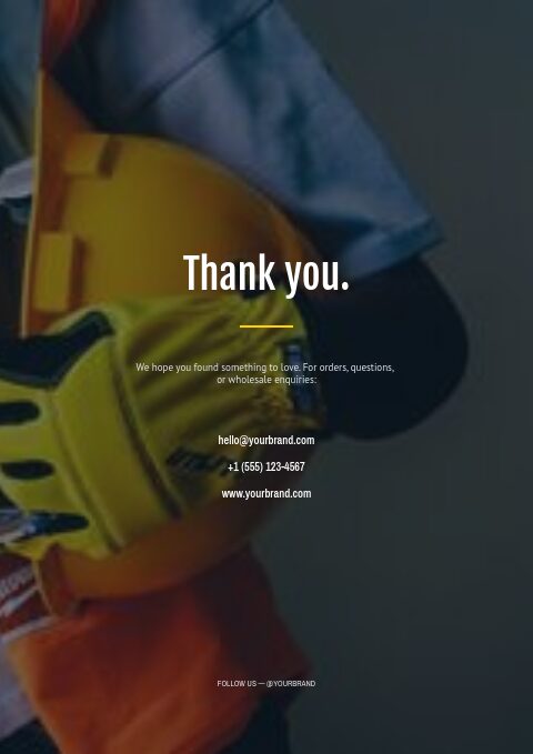Safety Equipment — Back page page