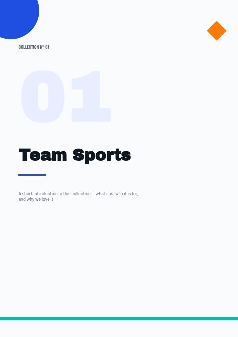 Sports & Outdoors — Divider page